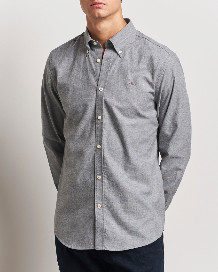 Men |  | Morris | Watts Flannel Shirt Grey