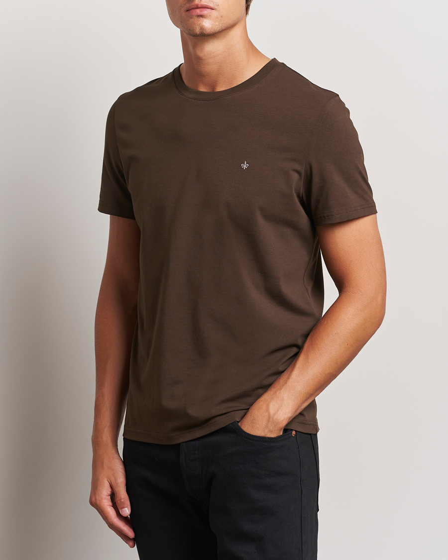 Men |  | Morris | James Crew Neck Tee Brown