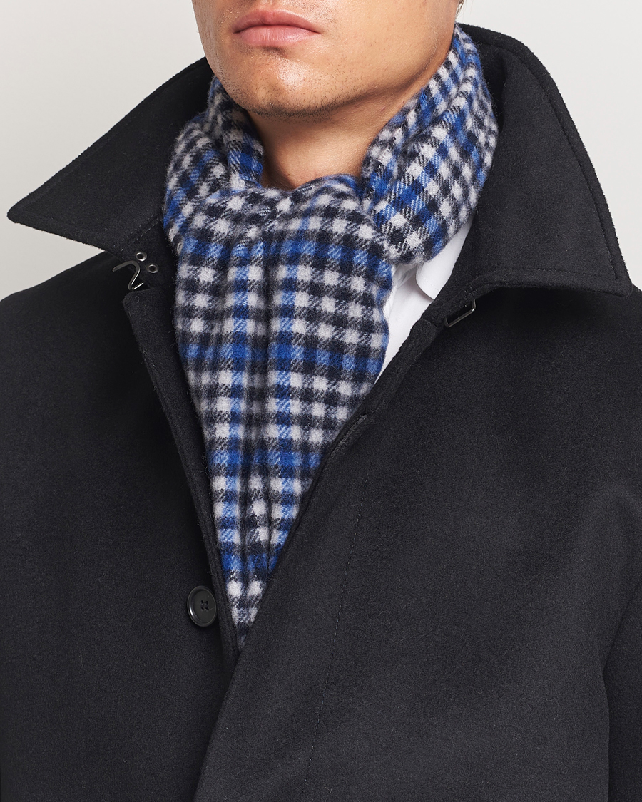 Men |  | Morris | Barry Check Scarf Grey