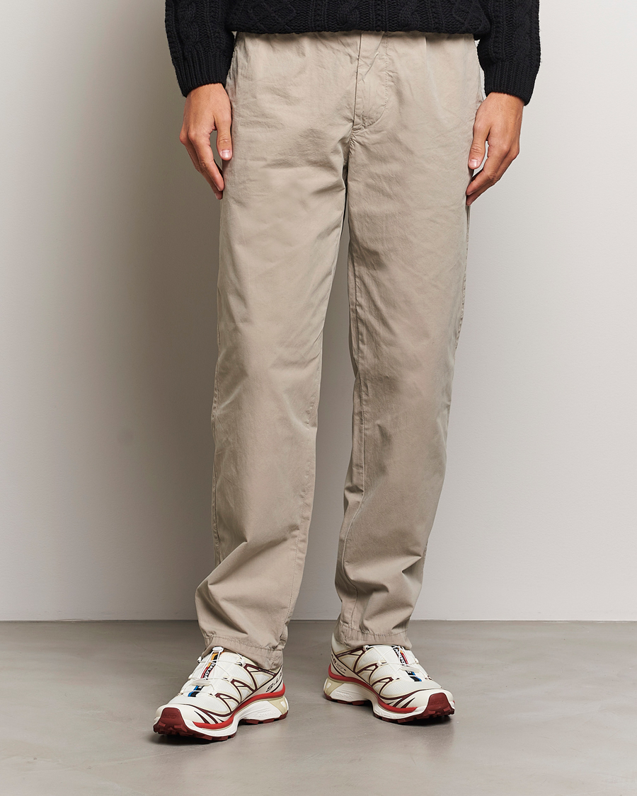 Men | Clothing | C.P. Company | Microreps Diamond Peach Pants Beige