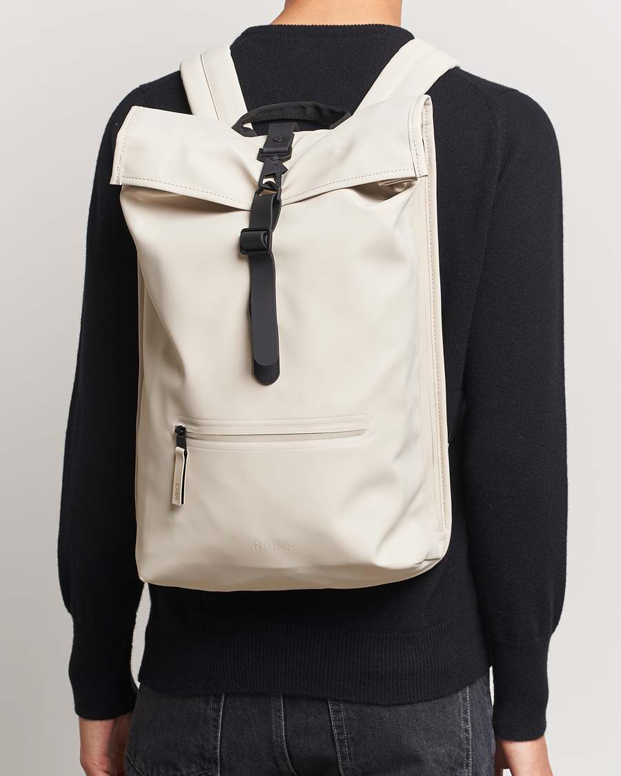 Men |  | RAINS | Rolltop Rucksack Dune