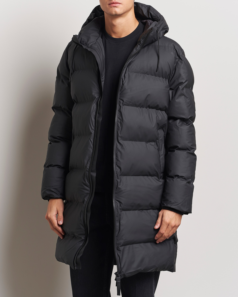 Men |  | RAINS | Alta Long Puffer Parka Black