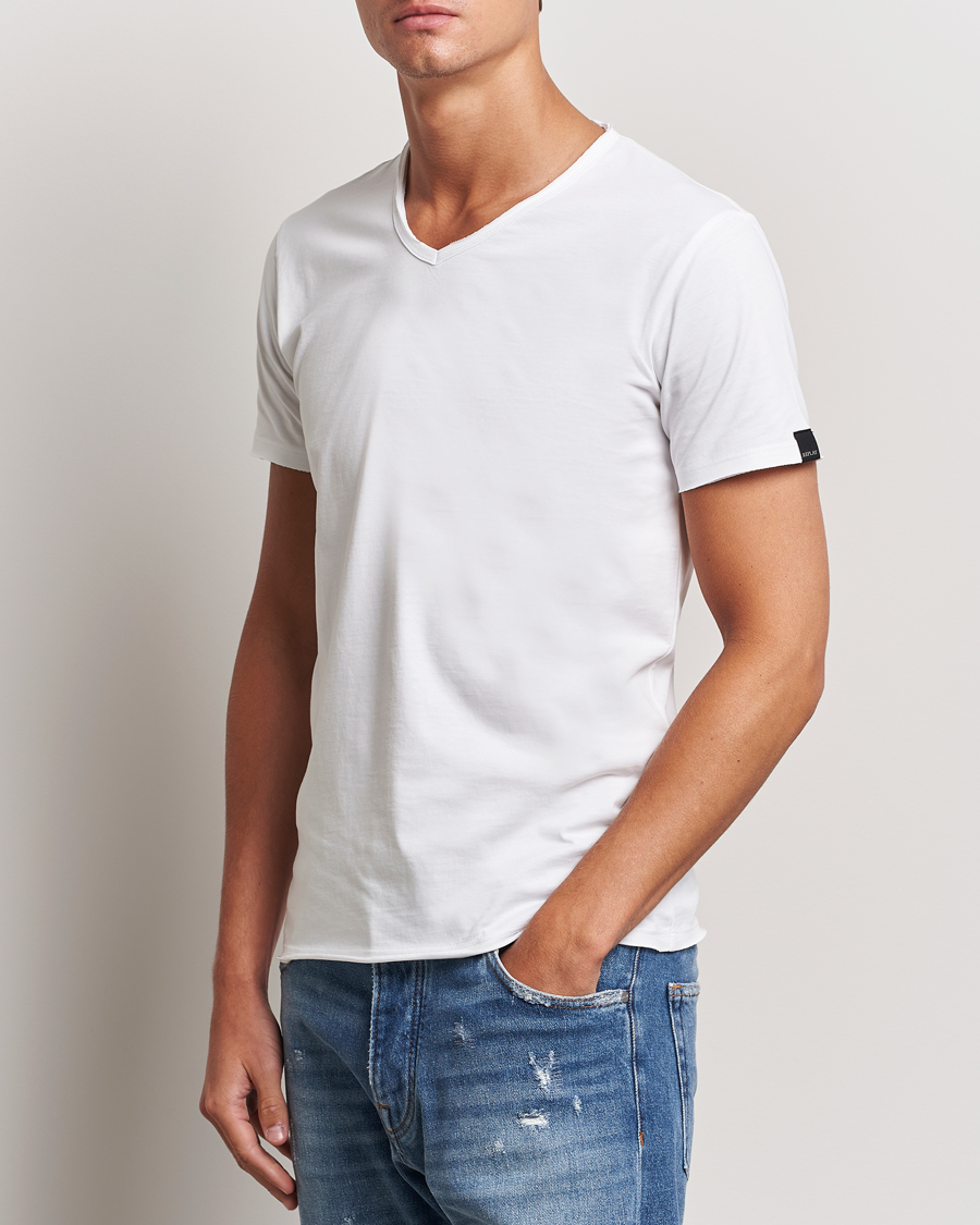 Men | Replay | Replay | V-Neck T-Shirt White