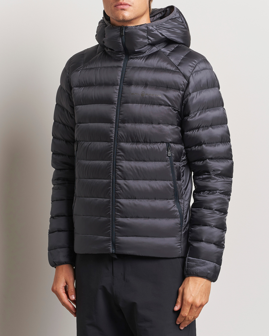 Men |  | Sail Racing | Spray Down Hooded Jacket Dark Steel Blue