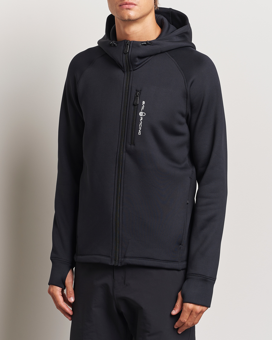 Men |  | Sail Racing | Spray Powerstretch Full Zip Hoodie Carbon