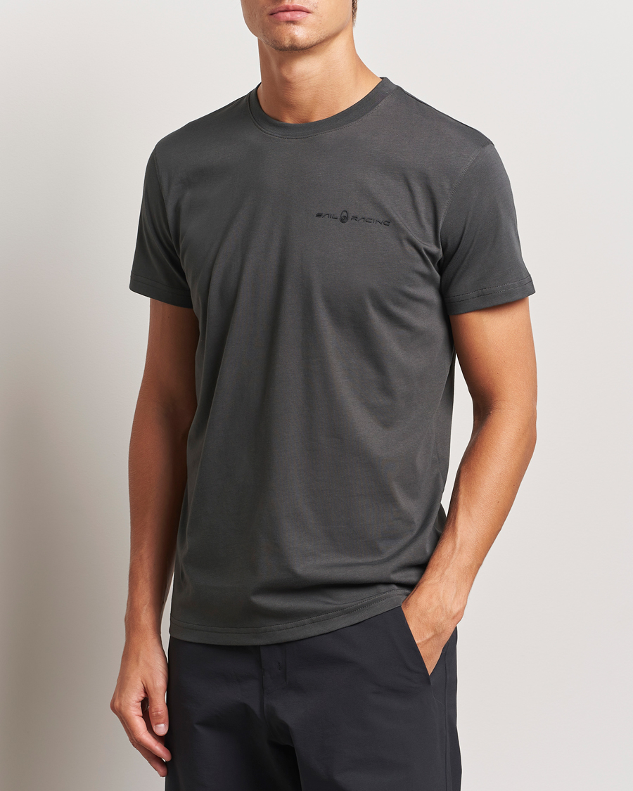 Men |  | Sail Racing | Bowman Crew Neck T-Shirt Asphalt