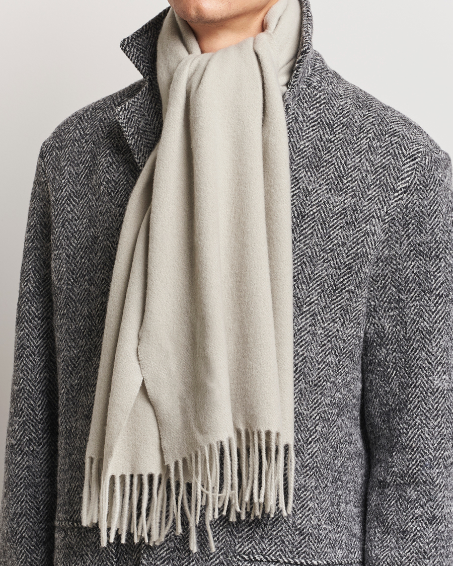 Men |  | Samsøe Samsøe | Efin Wool Scarf Abbey Stone