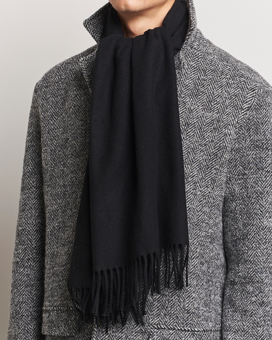 Men |  | Samsøe Samsøe | Efin Wool Scarf Black