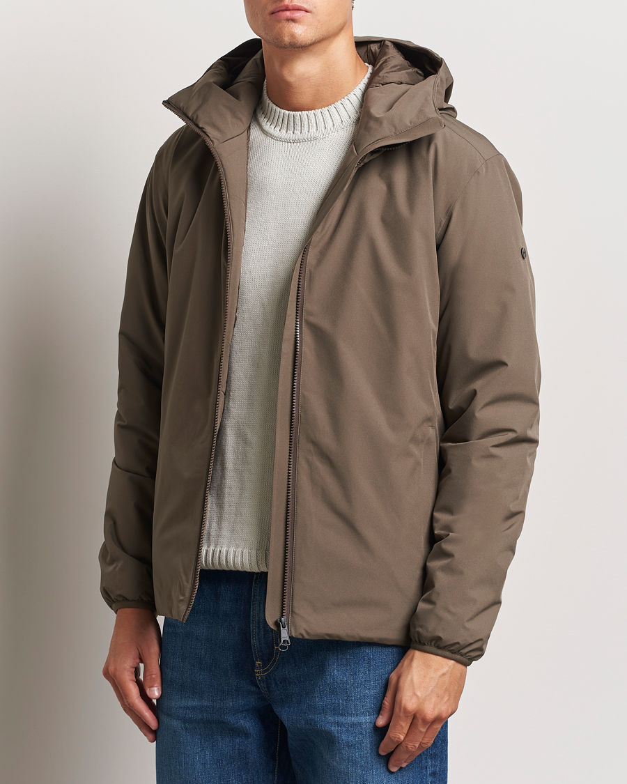 Men |  | Scandinavian Edition | Nimbus Padded Hood Jacket Major Brown