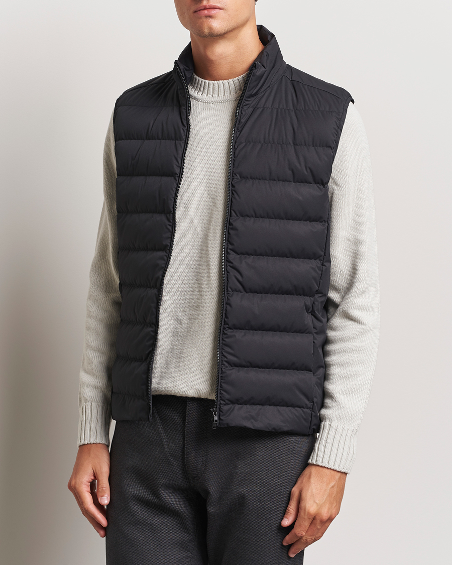 Men |  | Scandinavian Edition | Ratio II Down Padded Vest Onyx