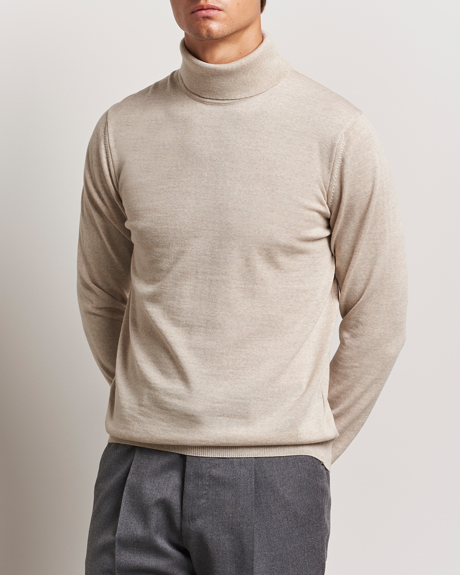 Men |  | Stenströms | Merino Rollneck Beige