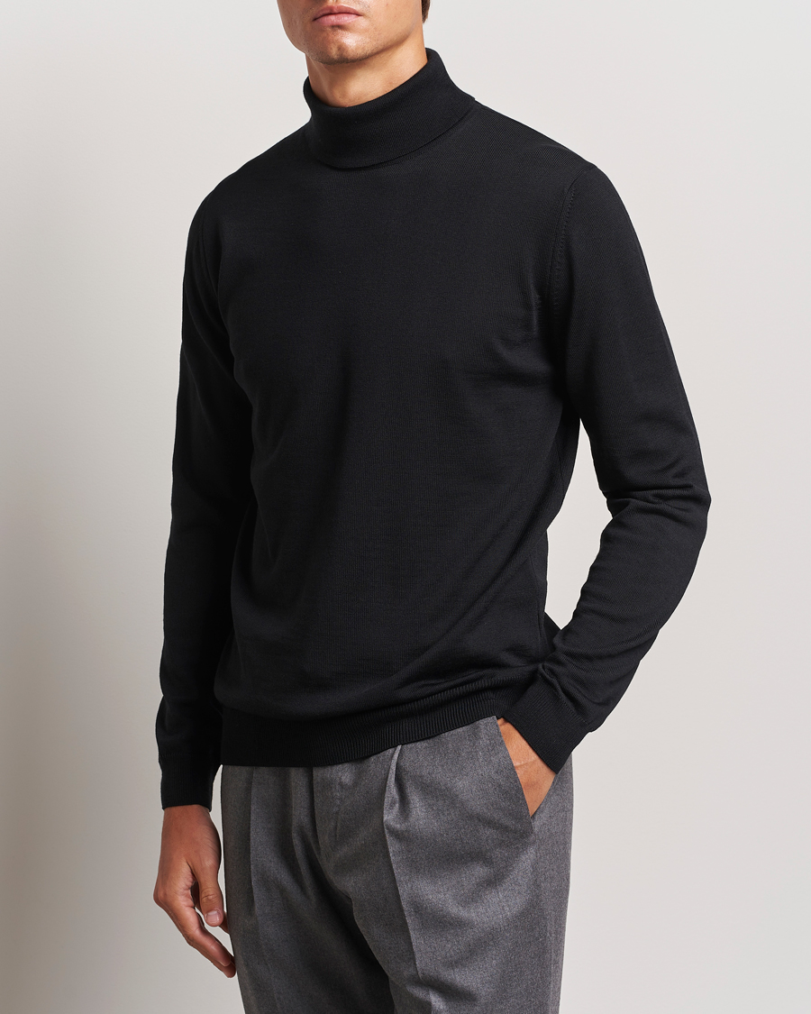 Men |  | Stenströms | Merino Rollneck Black