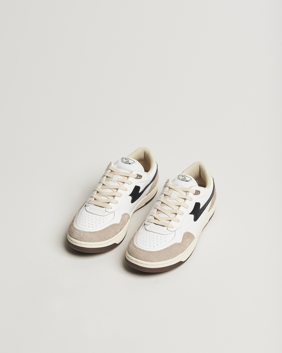 Men |  | Stepney Workers Club | Pro Cup 01 S-Strike Leather/Suede Sneaker Winter White