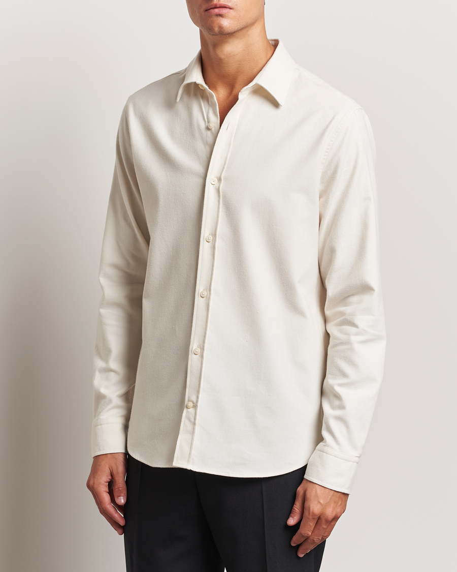 Men |  | Tiger of Sweden | Benjamins Brushed Twill Shirt Seashell