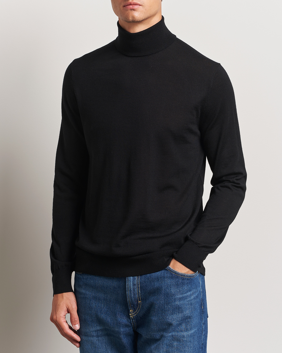 Men |  | Tiger of Sweden | Nevile Extra Fine Merino Polo Black