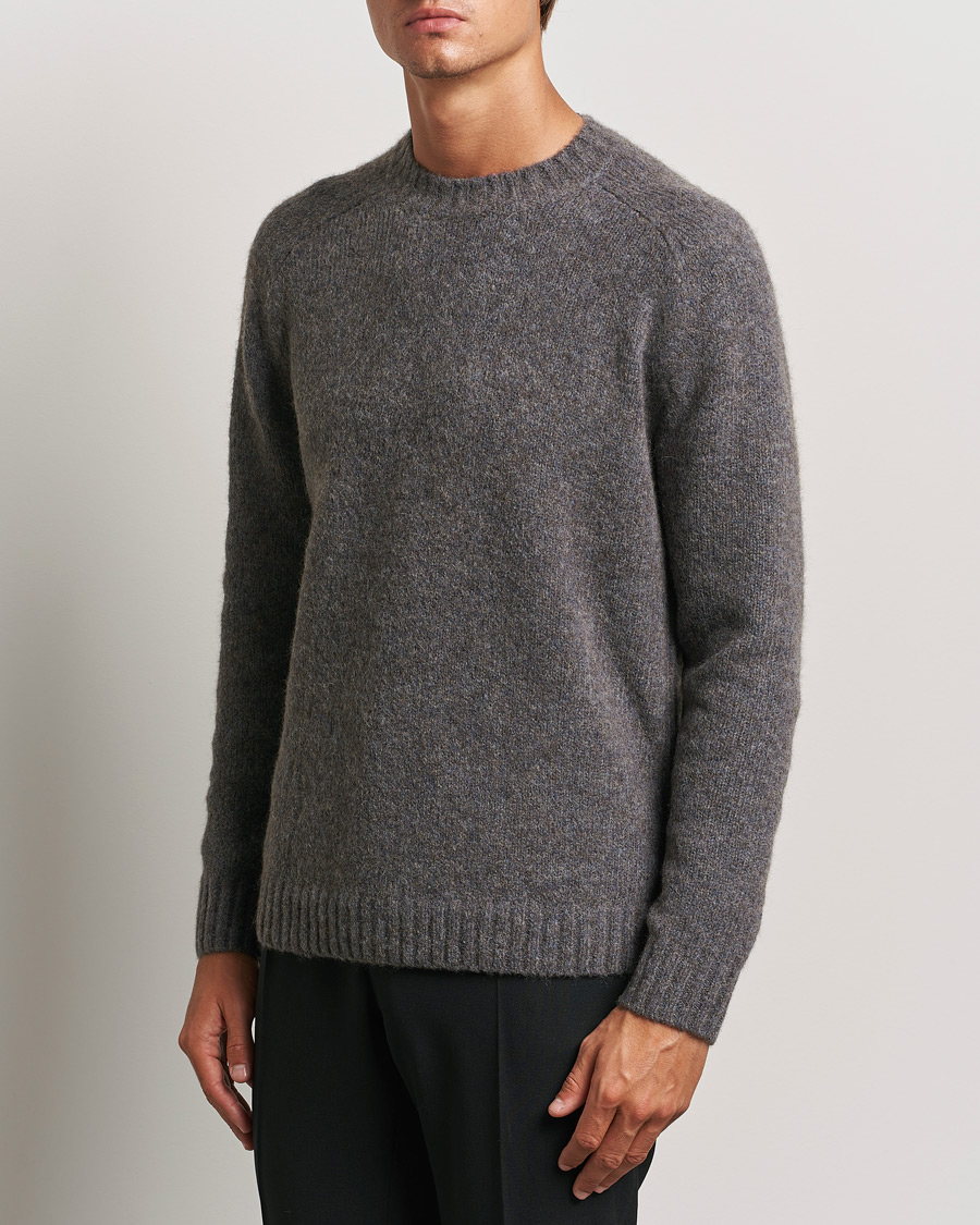 Men |  | Tiger of Sweden | Adryan Yak/Alpaca Knitted Sweater Movie Grey