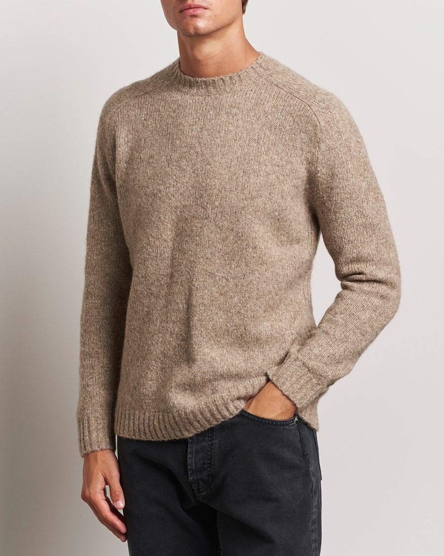 Men |  | Tiger of Sweden | Adryan Yak/Alpaca Knitted Sweater Dirt Tape