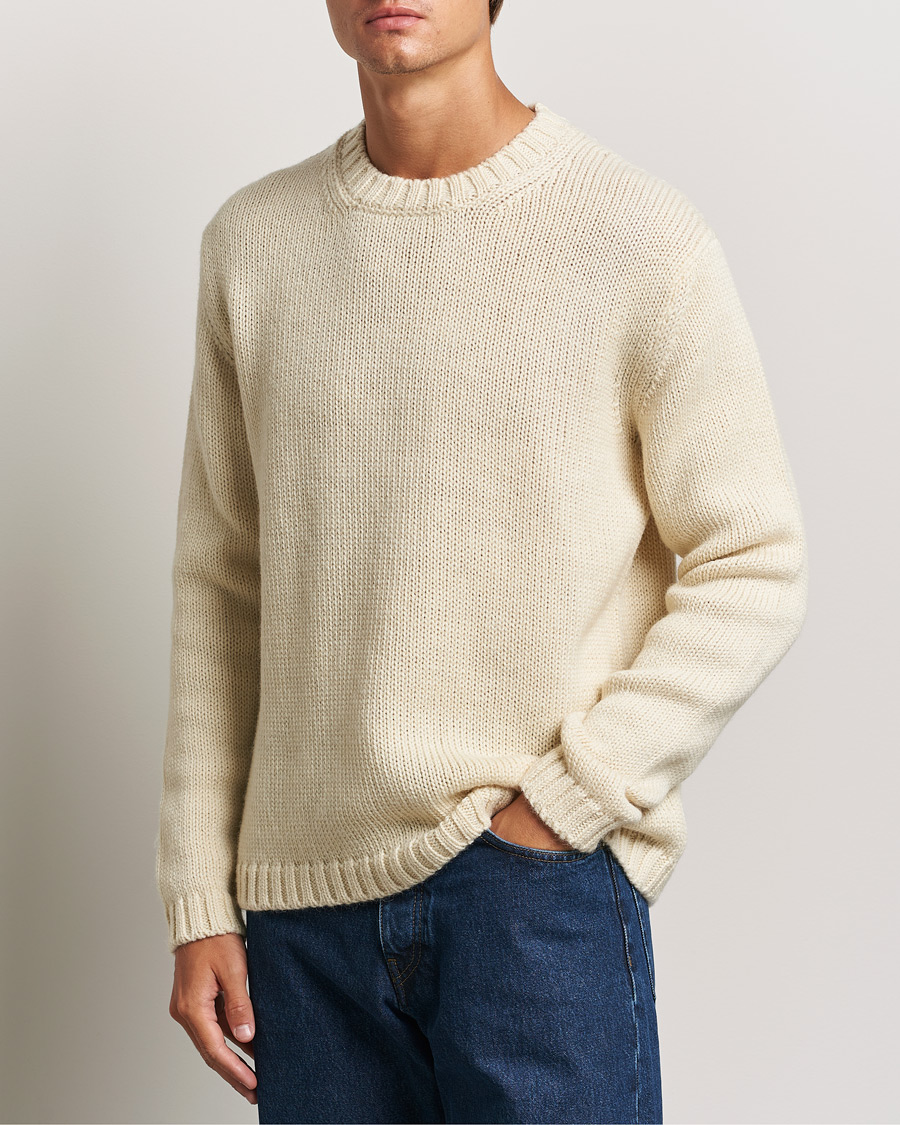 Men |  | Tiger of Sweden | Gregory Swedish Wool Sweater Seashell