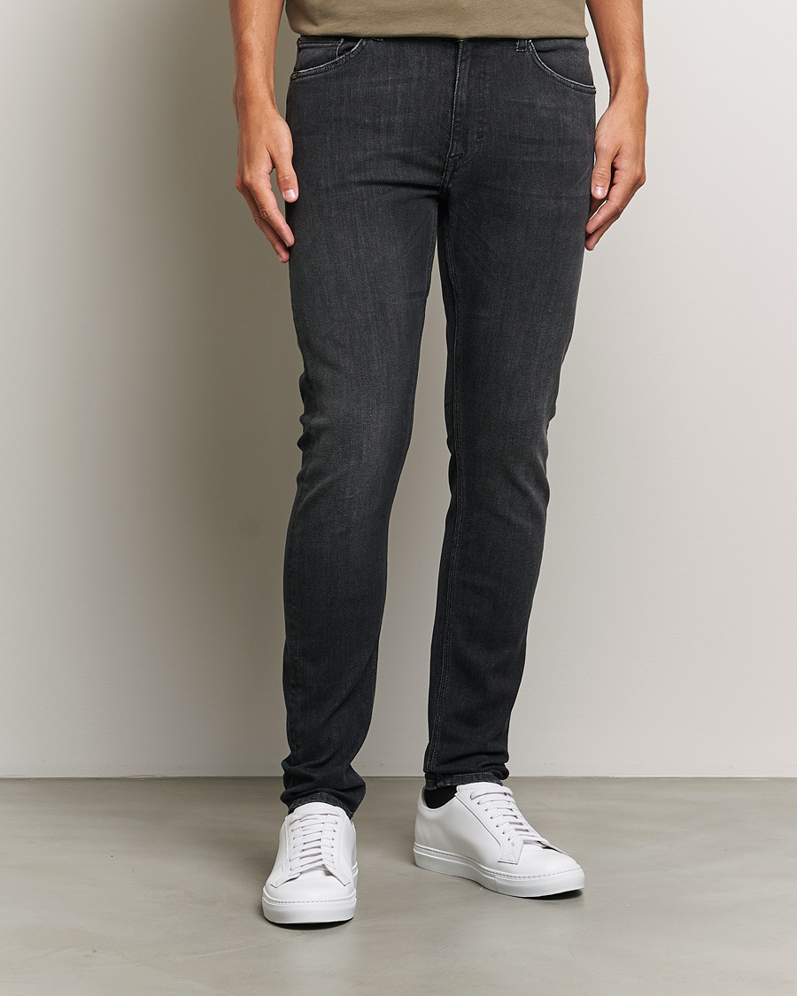 Men |  | Tiger of Sweden | Evolve Stretch Cotton Jeans Washed Black