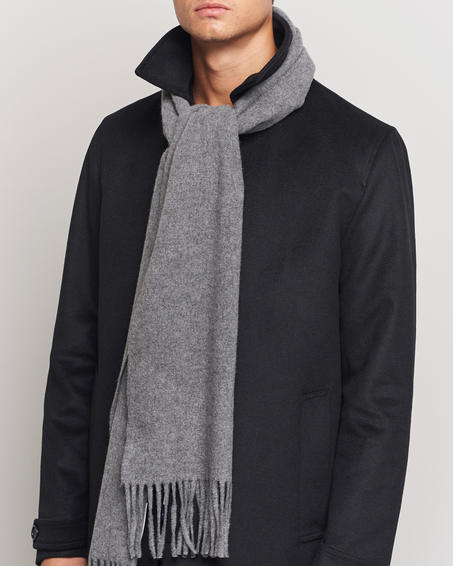 Men |  | Tiger of Sweden | Sylan Wool Scarf Charcoal