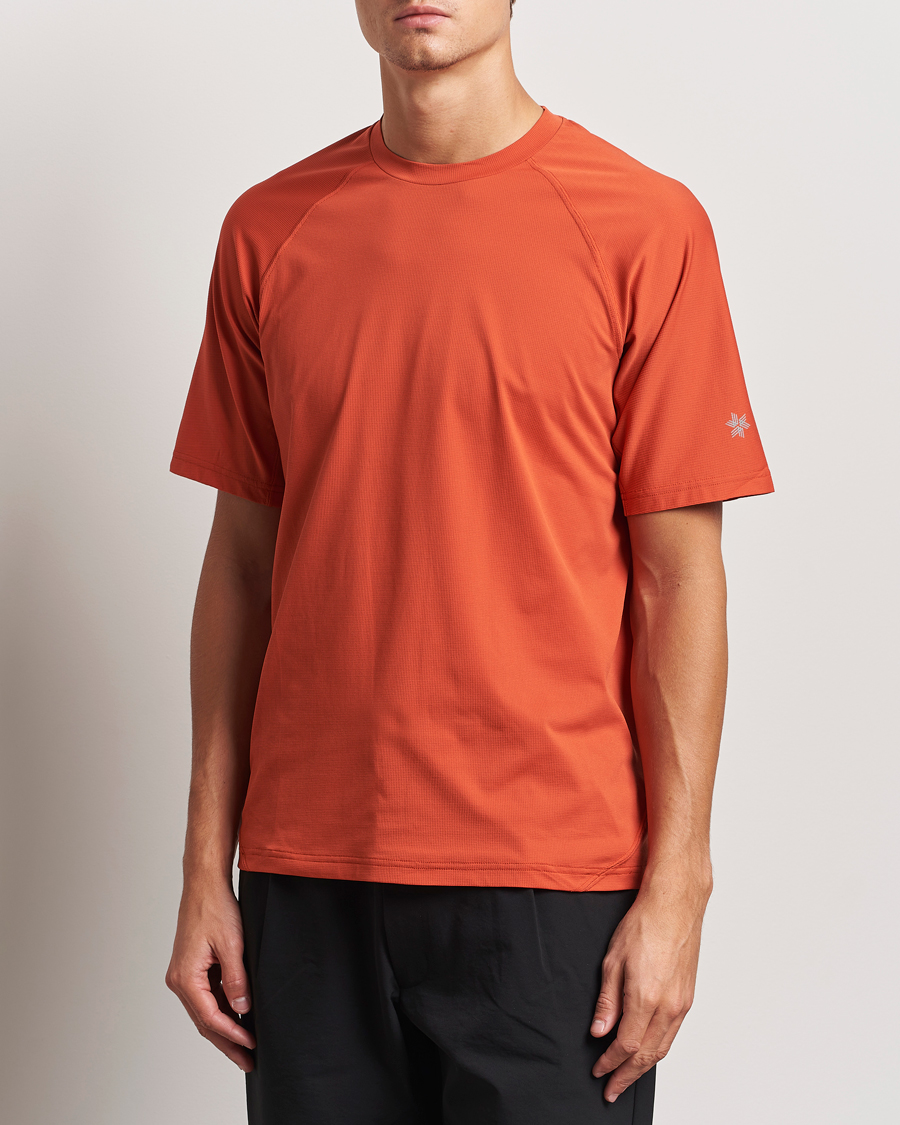 Men |  | Goldwin | WF Dry T-Shirt Horizon Red