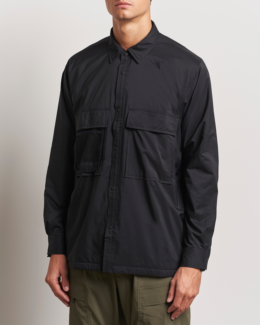 Men | Goldwin | Goldwin | Pertex Field Warm Shirt Black