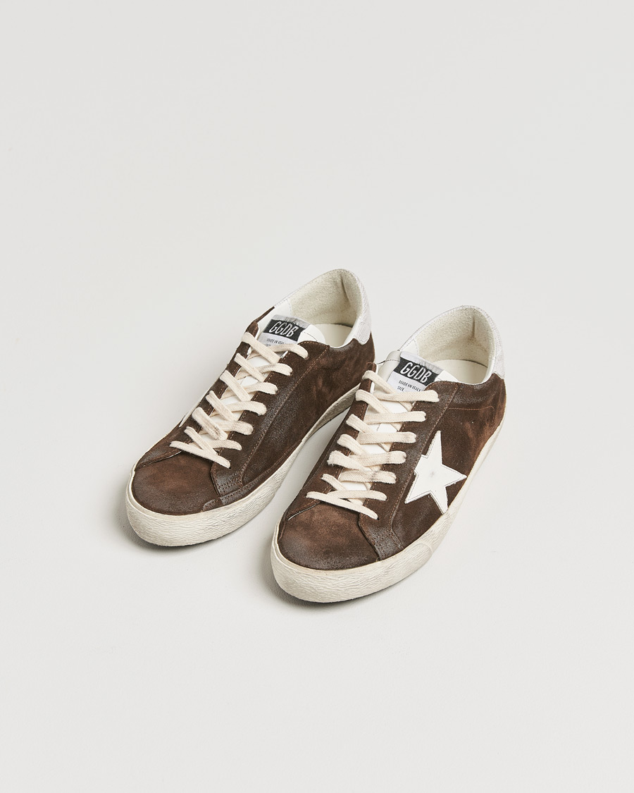 Men |  | Golden Goose | Super-Star Sneakers Dark Brown