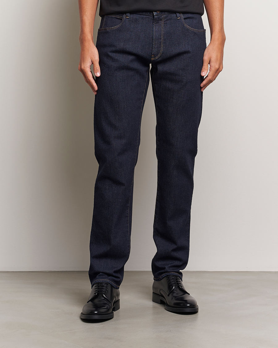 Men | New product images | Giorgio Armani | 5-Pocket Denim Pants Dark Indigo