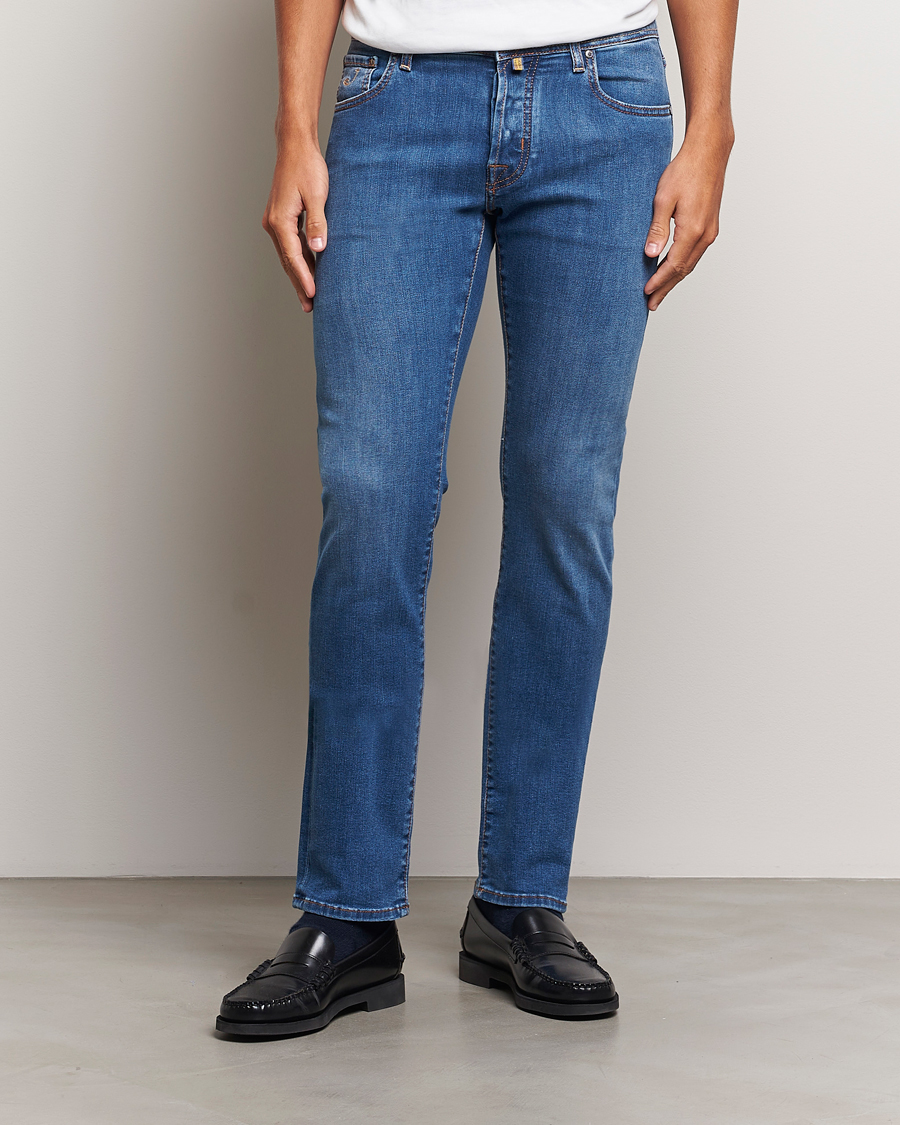 Men |  | Jacob Cohën | Nick Slim Fit Streatch Jeans Light Blue