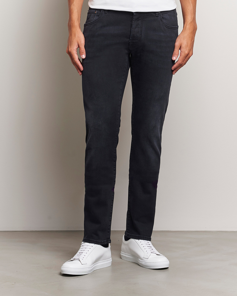 Men |  | Jacob Cohën | Nick Slim Fit Stretch Jeans Grey