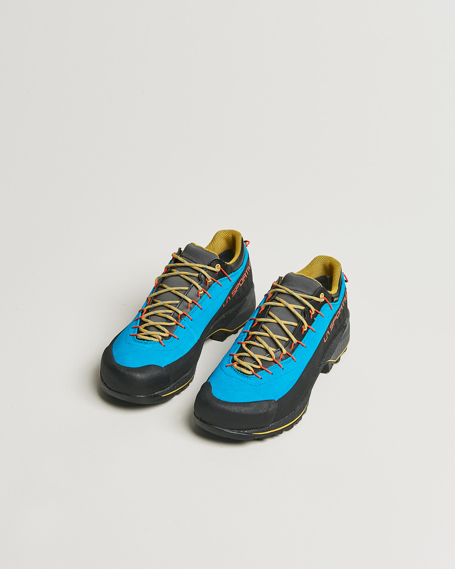 Men | Trail Sneakers | La Sportiva | TX4 Evo GTX Hiking Shoes Tropic Blue/Bamboo