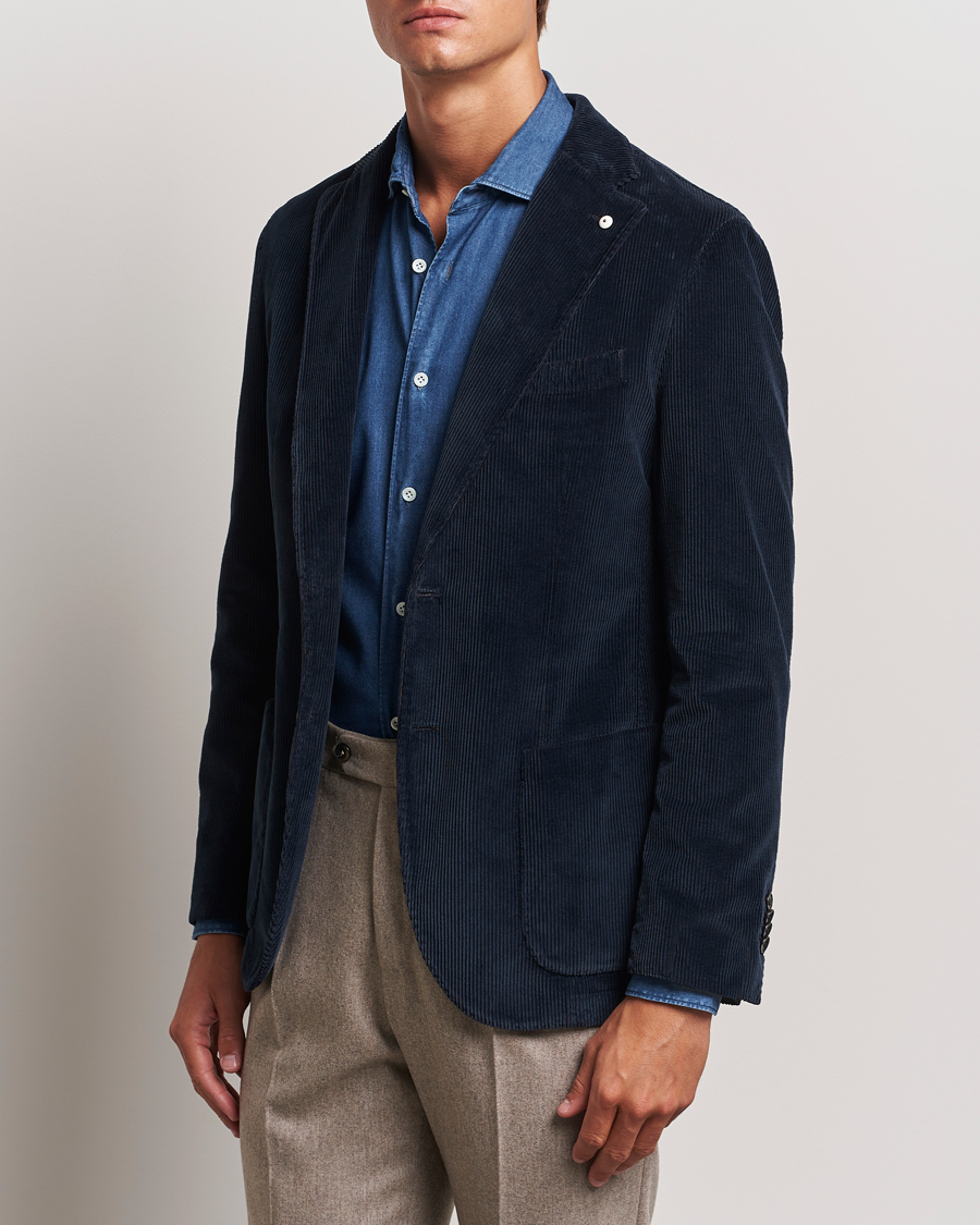 Men | Italian Department | L.B.M. 1911 | Jack Corduroy Blazer Navy