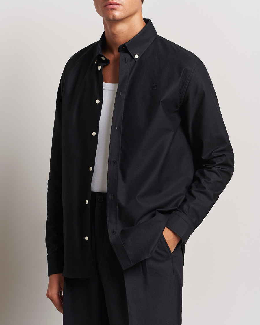 Men |  | LES DEUX | Konrad Oxford Shirt Black