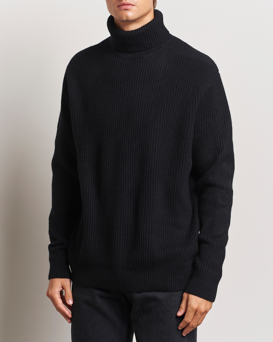 Men |  | LES DEUX | Eddie Wool Rib Rollneck Black