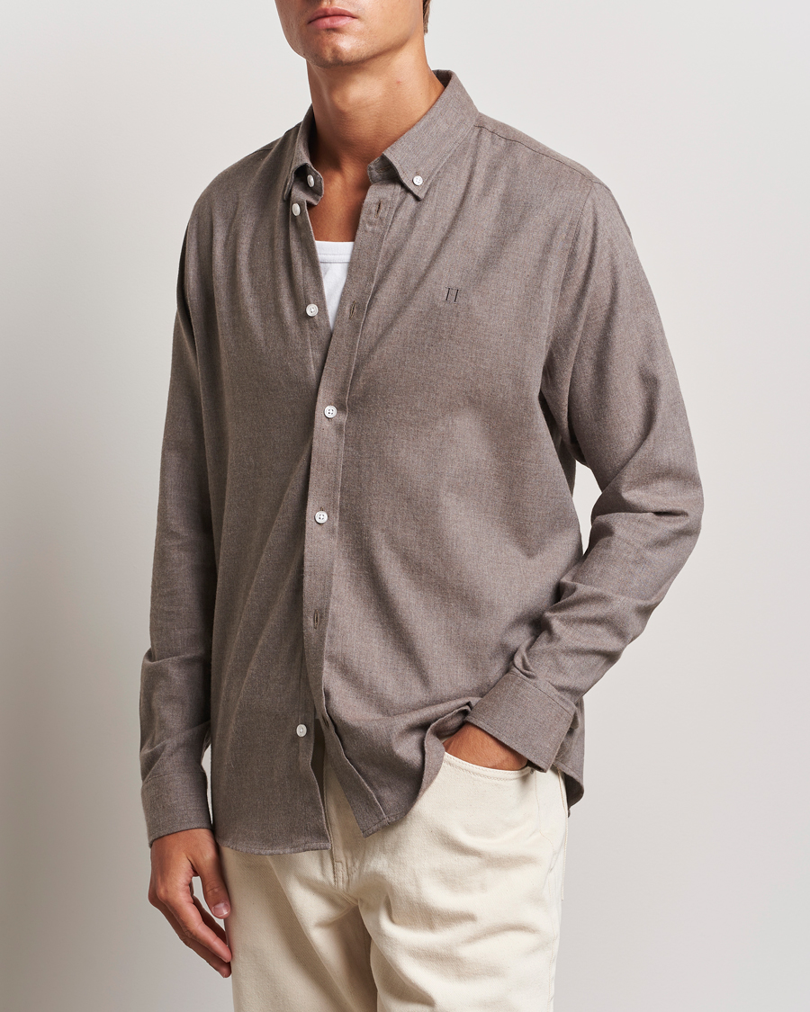 Men |  | LES DEUX | Dessert Reg Shirt Mountain Grey Melange