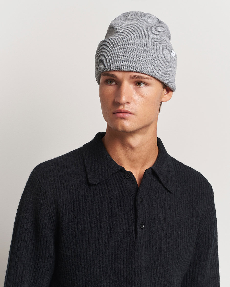 Men |  | LES DEUX | Wayne Wool Beanie Grey Melange