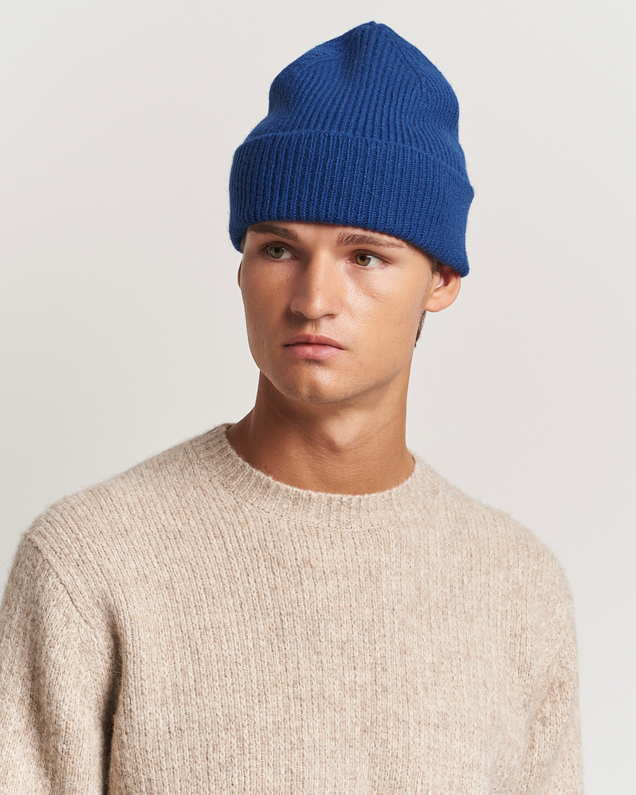 Men |  | Le Bonnet | Lambswool/Caregora Beanie Marin