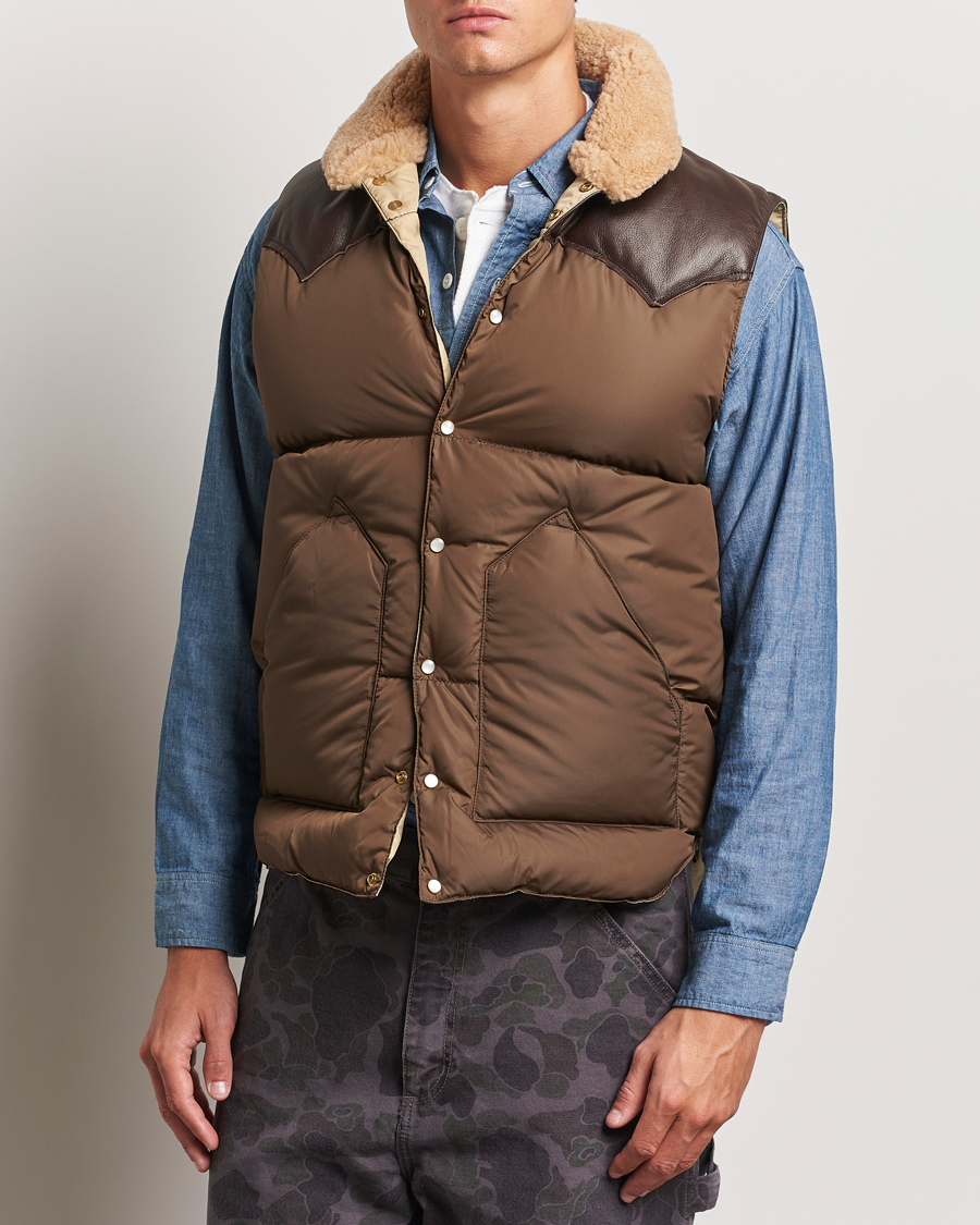 Men | Gilets | Rocky Mountain Featherbed | Christy Vest Mocha