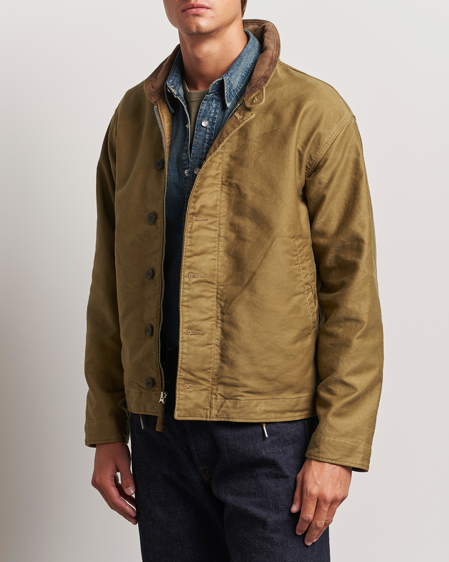 Men |  | RRL | Bower Deck Jacket Khaki