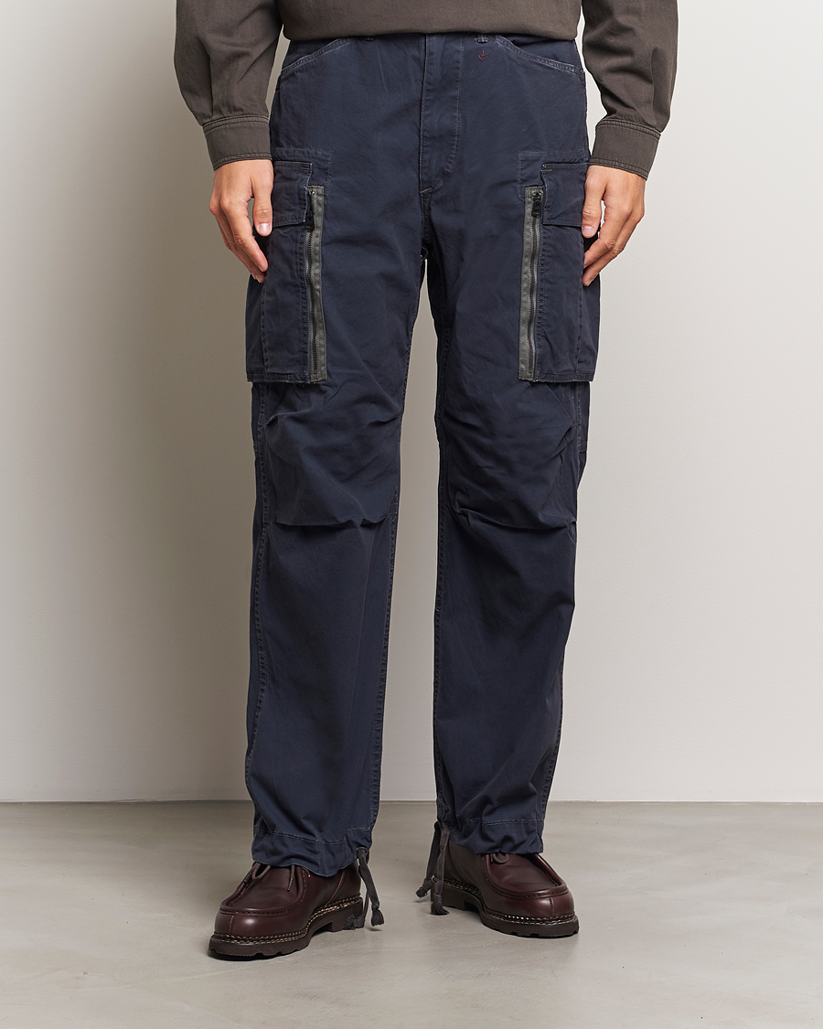 RRL Ranger Cargo Pants Navy at CareOfCarl.com