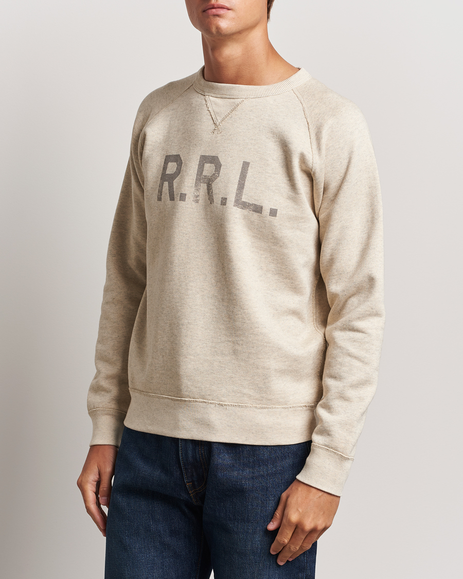 Men |  | RRL | Raglan Sleeve Sweatshirt Oatmeal Heather