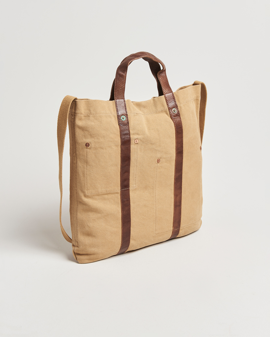 Men |  | RRL | Harley Canvas Tote Bag Khaki