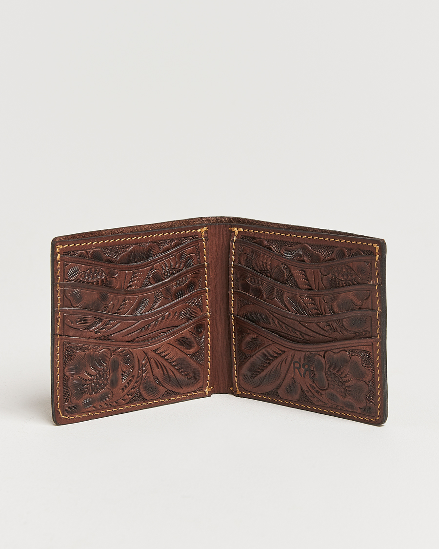 Men |  | RRL | Embossed Billfold Wallet Brown