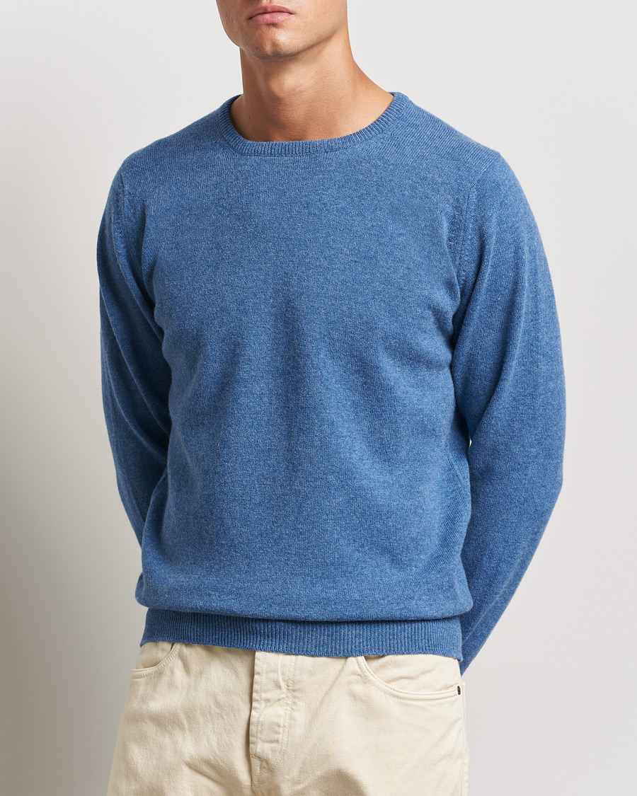 Men | William Lockie | William Lockie | Rob Lambswool Crewneck Jeans