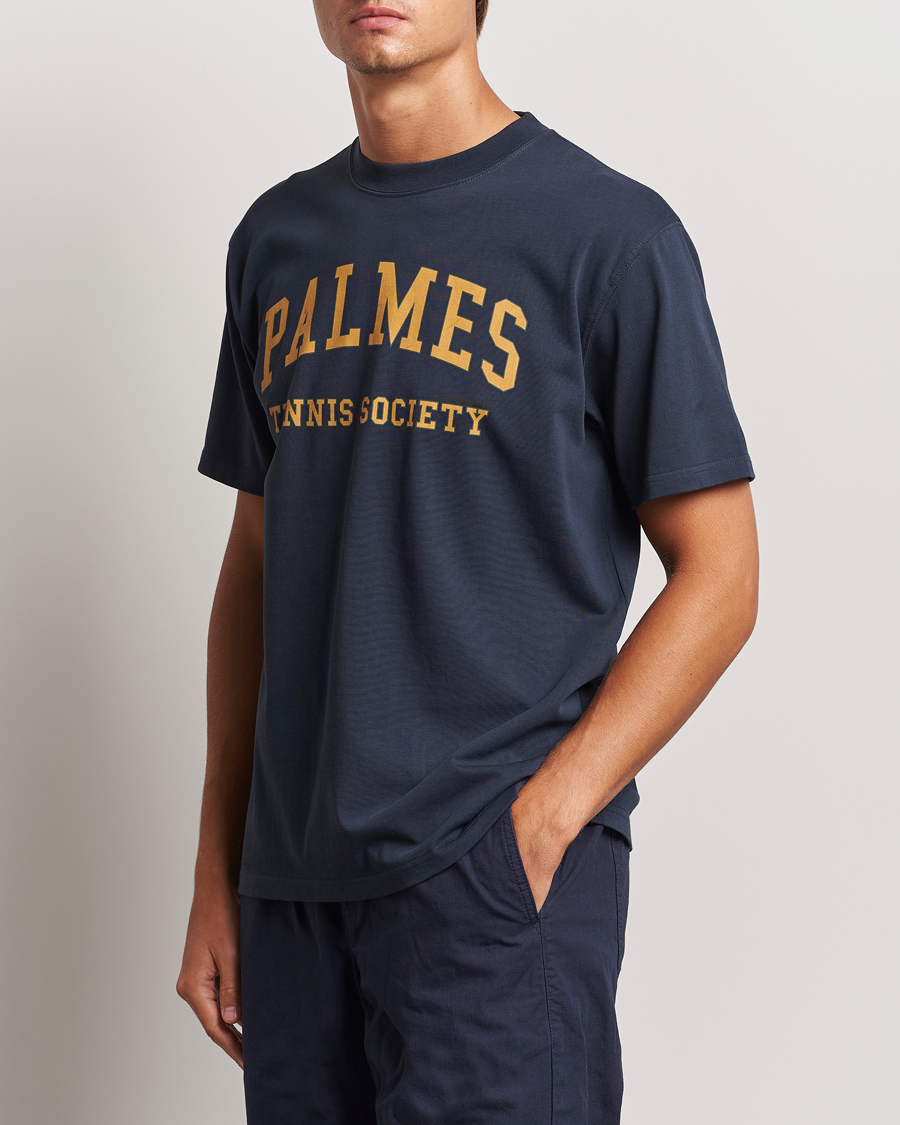 Men |  | Palmes | Ivan T-Shirt Navy