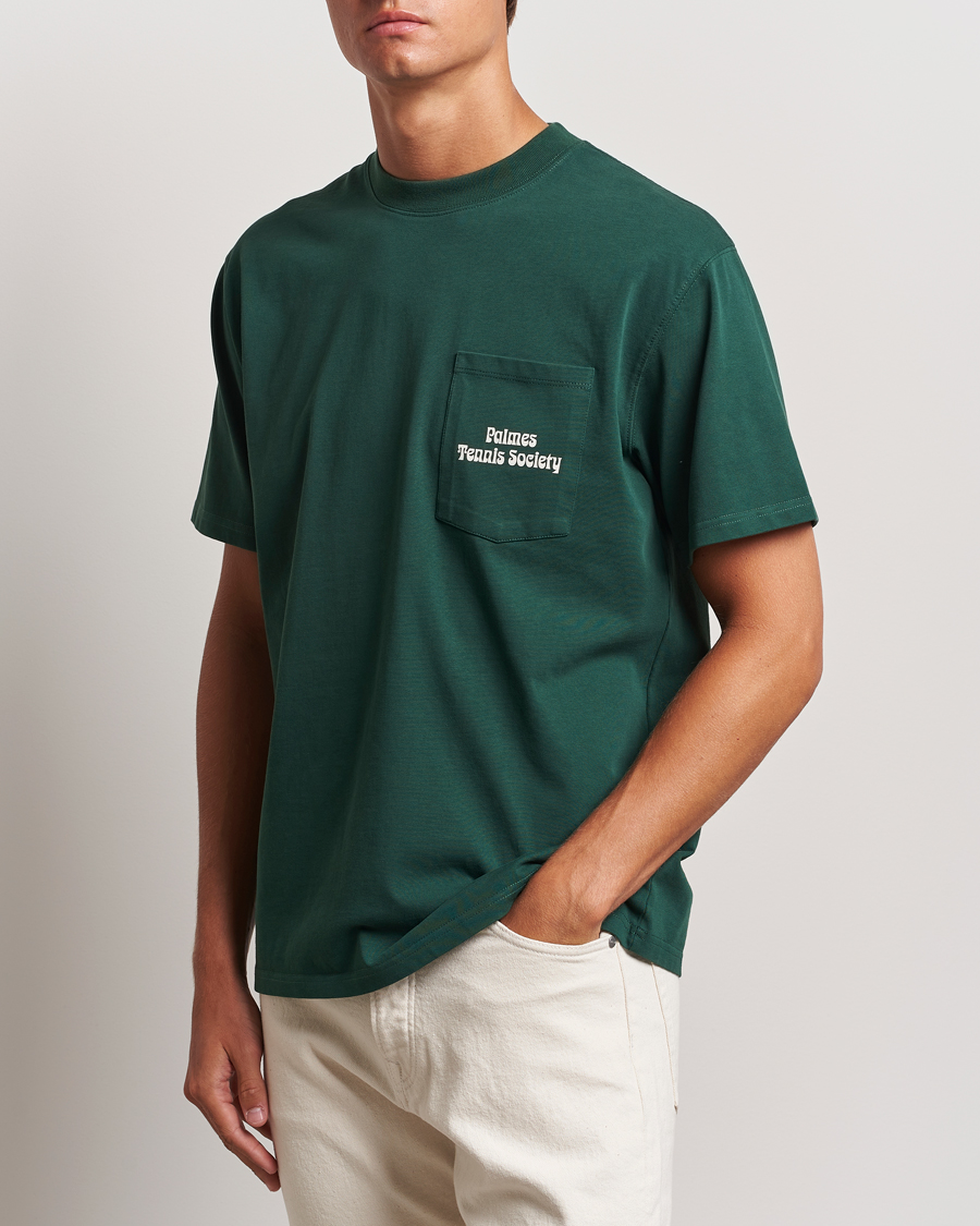 Men |  | Palmes | Fifth Pocket T-Shirt Dark Green