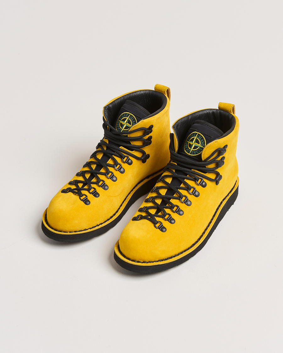 Men |  | Stone Island | Suede Boot Yellow