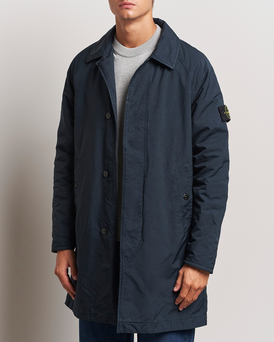 Men | Autumn Jackets | Stone Island | David TC Coat Navy Blue