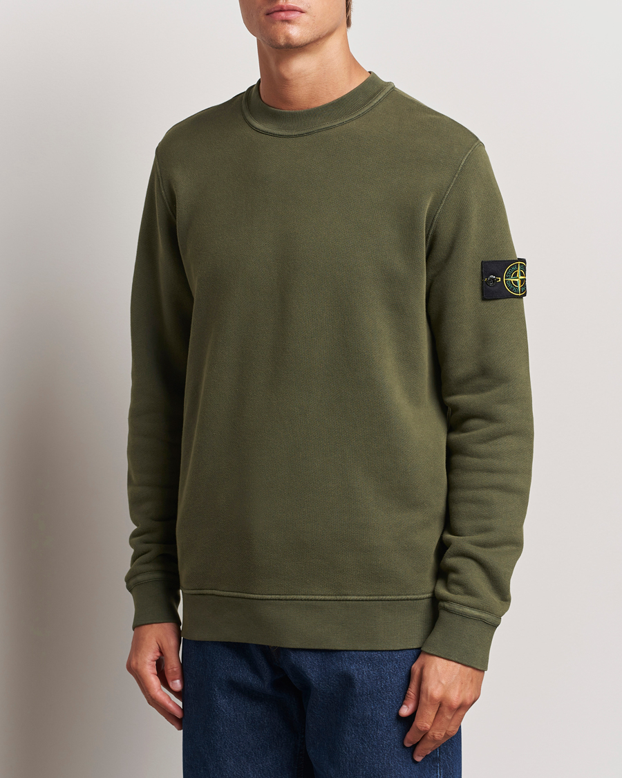 Men | Sweatshirts | Stone Island | Old Dyed Cotton Sweatshirt Musk