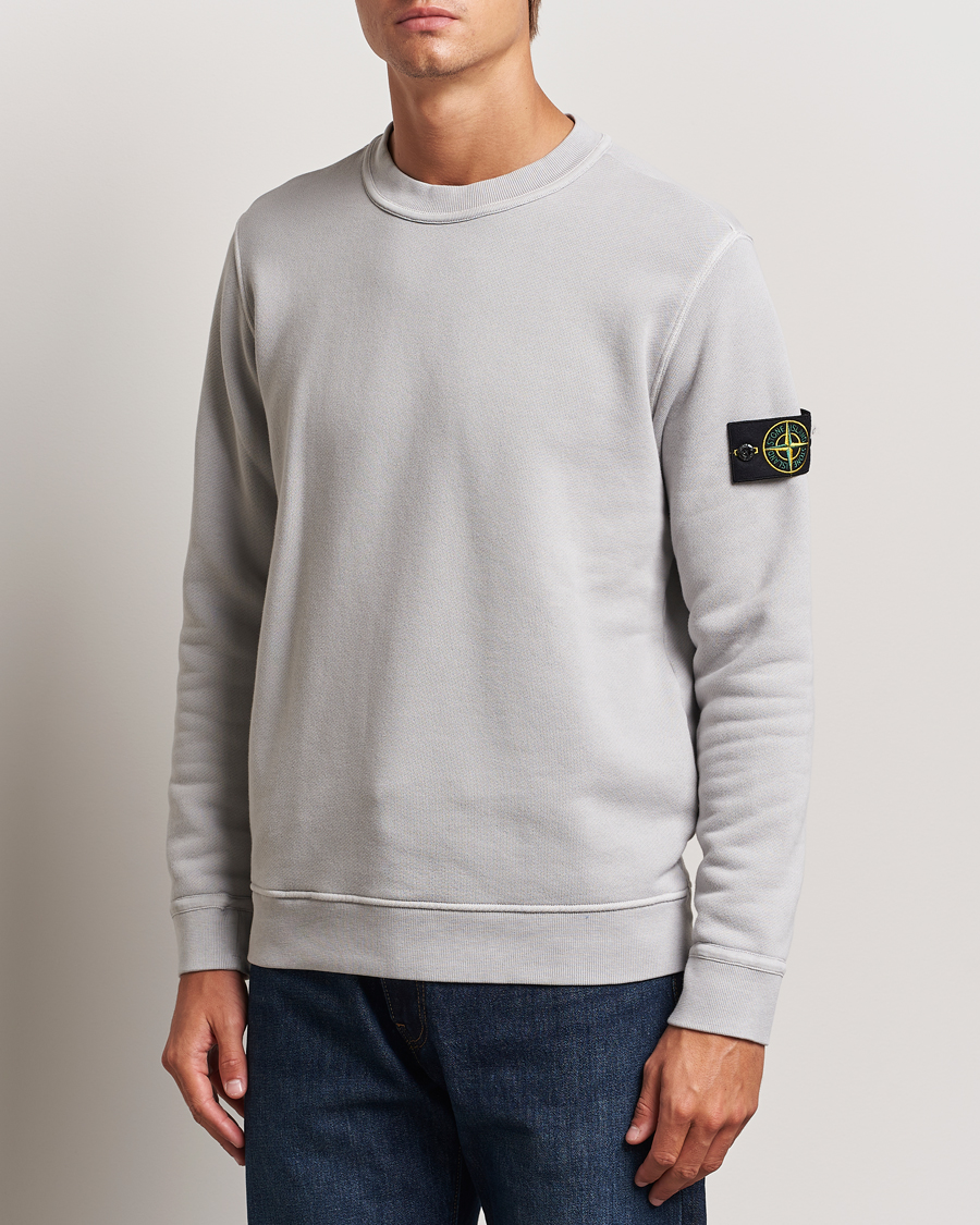 Men | Grey sweatshirts | Stone Island | Old Dyed Cotton Sweatshirt Grey